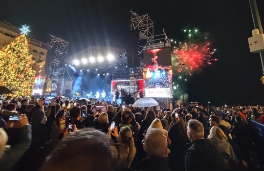 Υγειονομική Κάλυψη της Φωταγώγησης του Χριστουγεννιάτικου Δέντρου